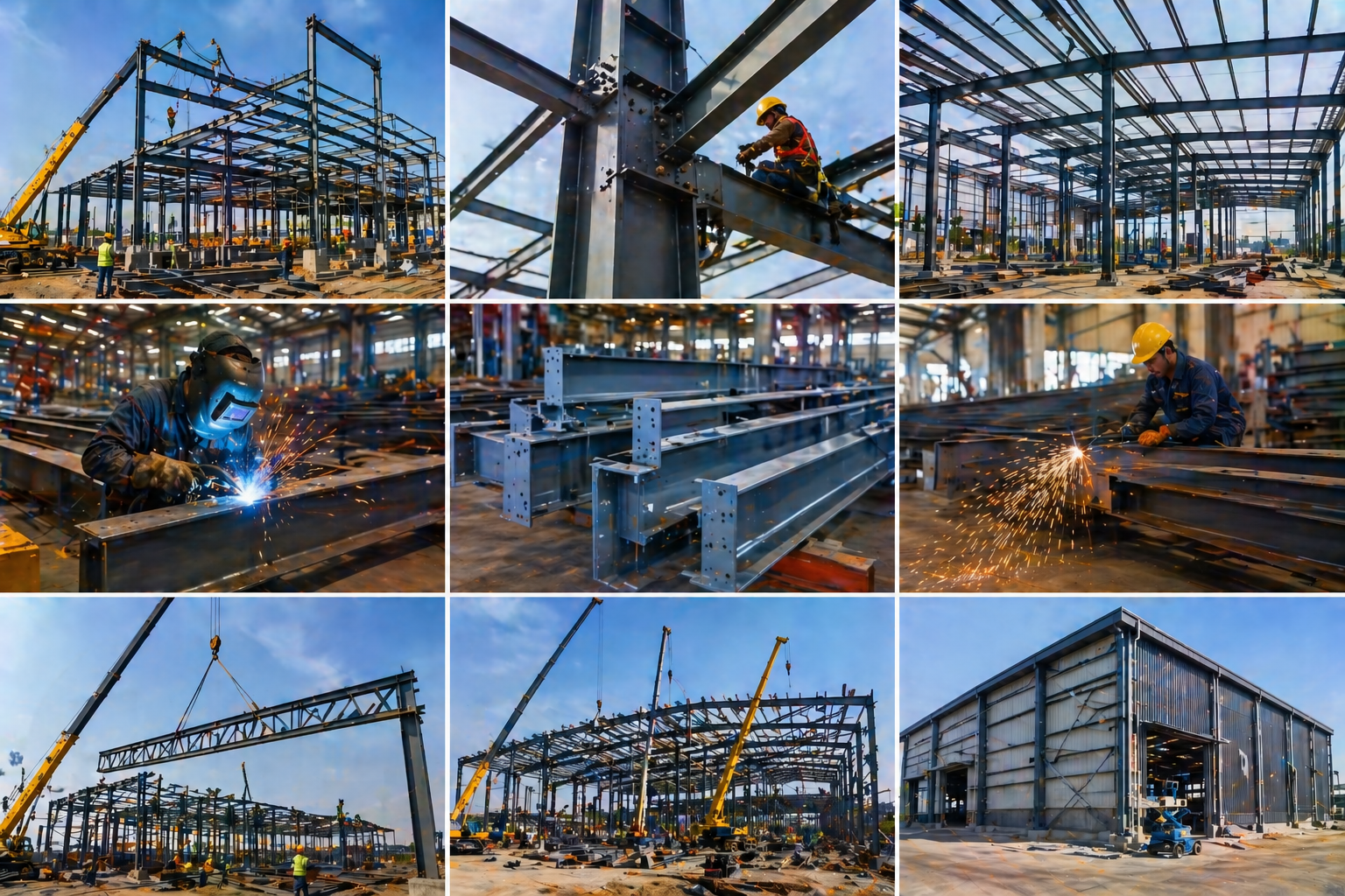 Steel Structure Fabrication & Erection